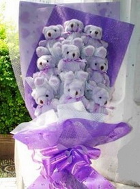 �� ve terfi matrak bir g�rsel hediye 15 adet ay�c�ktan ay� buketi 