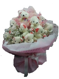 12 adet ay�c�ktan ay� buketi 